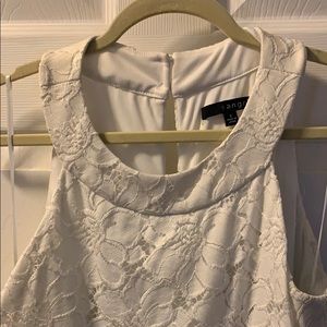 Sangria Black and White Romper